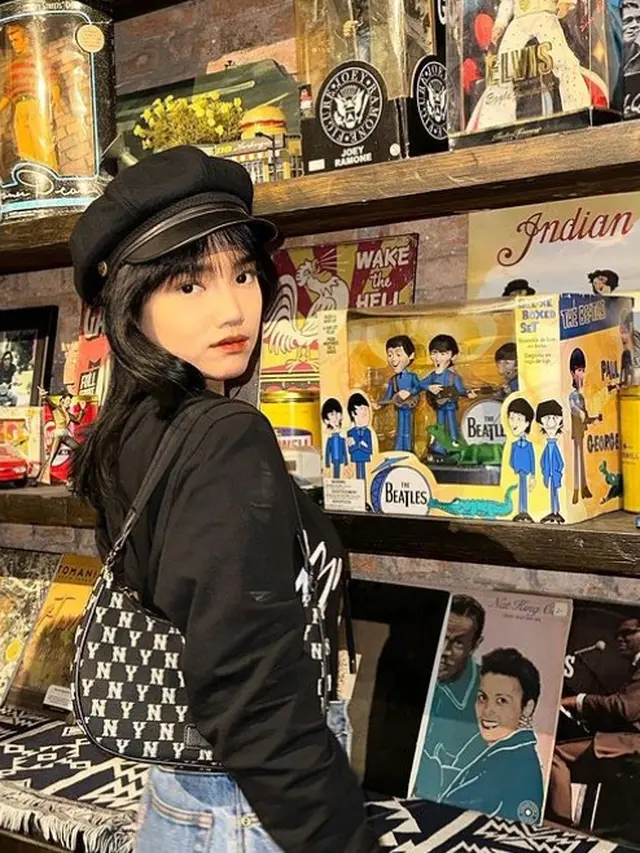 Fuji An bertopi (Instagram/fuji_an)