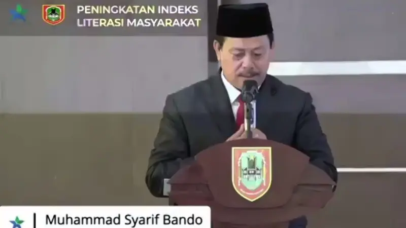 Kepala Perpustakaan Nasional Muhammad Syarif Bando