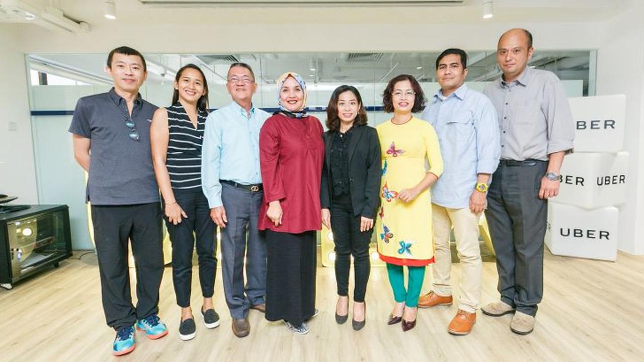 Uber driver partners from Asia.