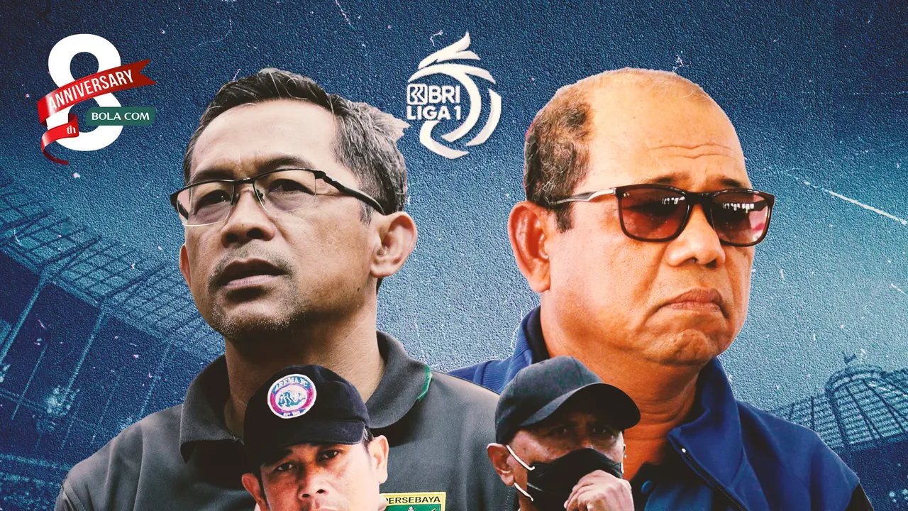 Ilustrasi - Aji Santoso, Joko Susilo, Emral Abus, dan Rahmad Darmawan