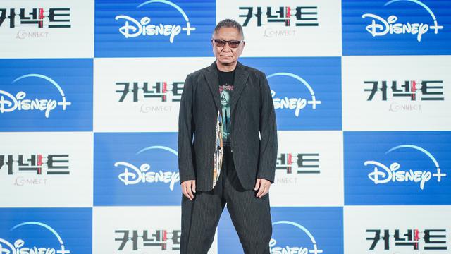 Takashi Miike dalam konferensi pers Connect. (Foto: Disney Plus Hotstar)