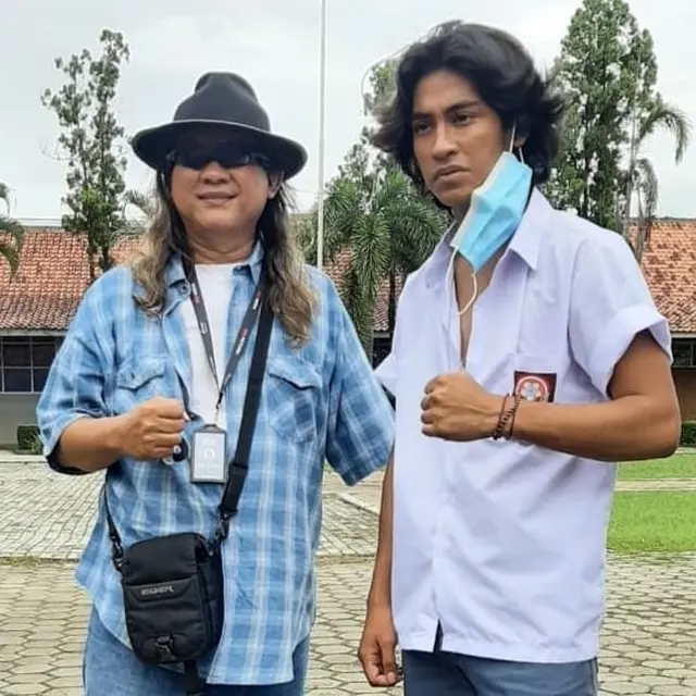 Tampil Gondrong, Ini 6 Potret Abidzar Al Ghifari Main Film Bareng Febby Rastanty