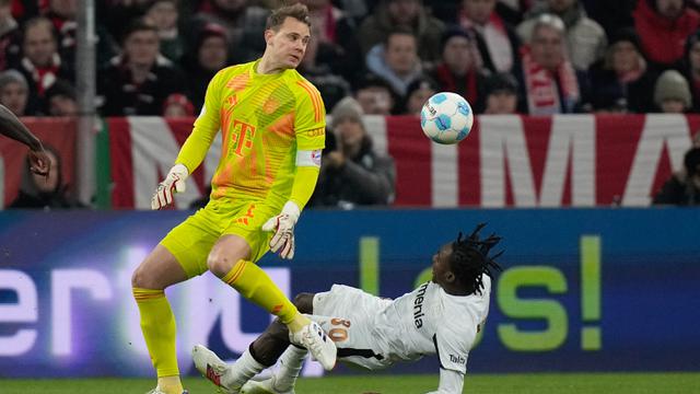 Foto: Momen Manuel Neuer Mendapat Kartu Merah Pertama dalam Kariernya, Bayern Munchen Ditaklukkan Bayer Leverkusen