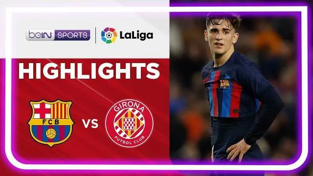 Berita video highlights laga pekan ke-28 Liga Spanyol (LaLiga) 2022/2023 antara Barcelona melawan Girona yang berakhir dengan skor 0-0 di Spotify Camp Nou, Selasa (11/4/2023) dini hari WIB.