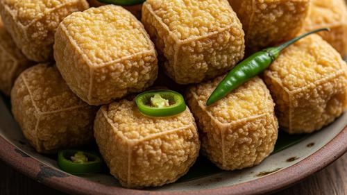 Ilustrasi Tahu Krispi