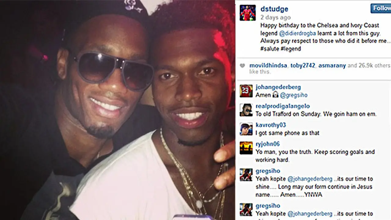Ucapan ualnag tahun Sturidge untuk Drogba