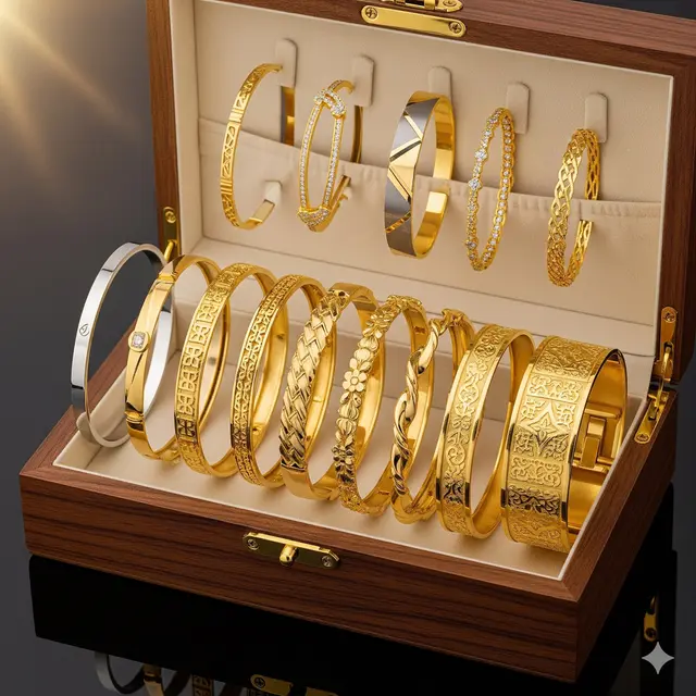 Model Gelang 8 Gram 24 Karat Emas