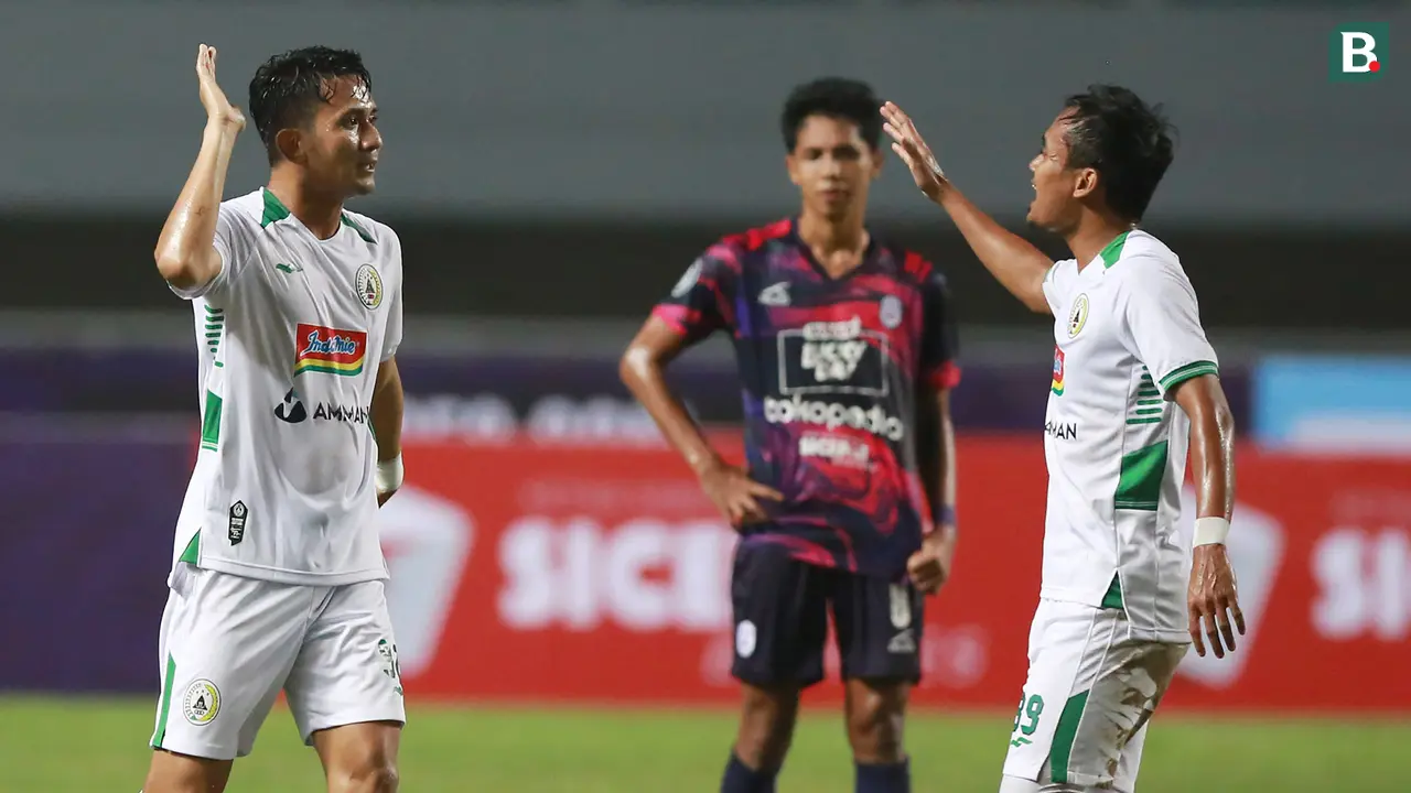 Foto: Drama 6 Gol di Pakansari, PSS Sleman Raih Poin Pertama usai Gagalkan Kemenangan RANS Nusantara FC di BRI Liga 1 2022 / 2023