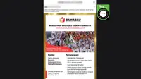 Cek Fakta: Tidak Benar Link Rekrutmen Anggota Bawaslu Kabupaten/Kota Lewat WhatsApp