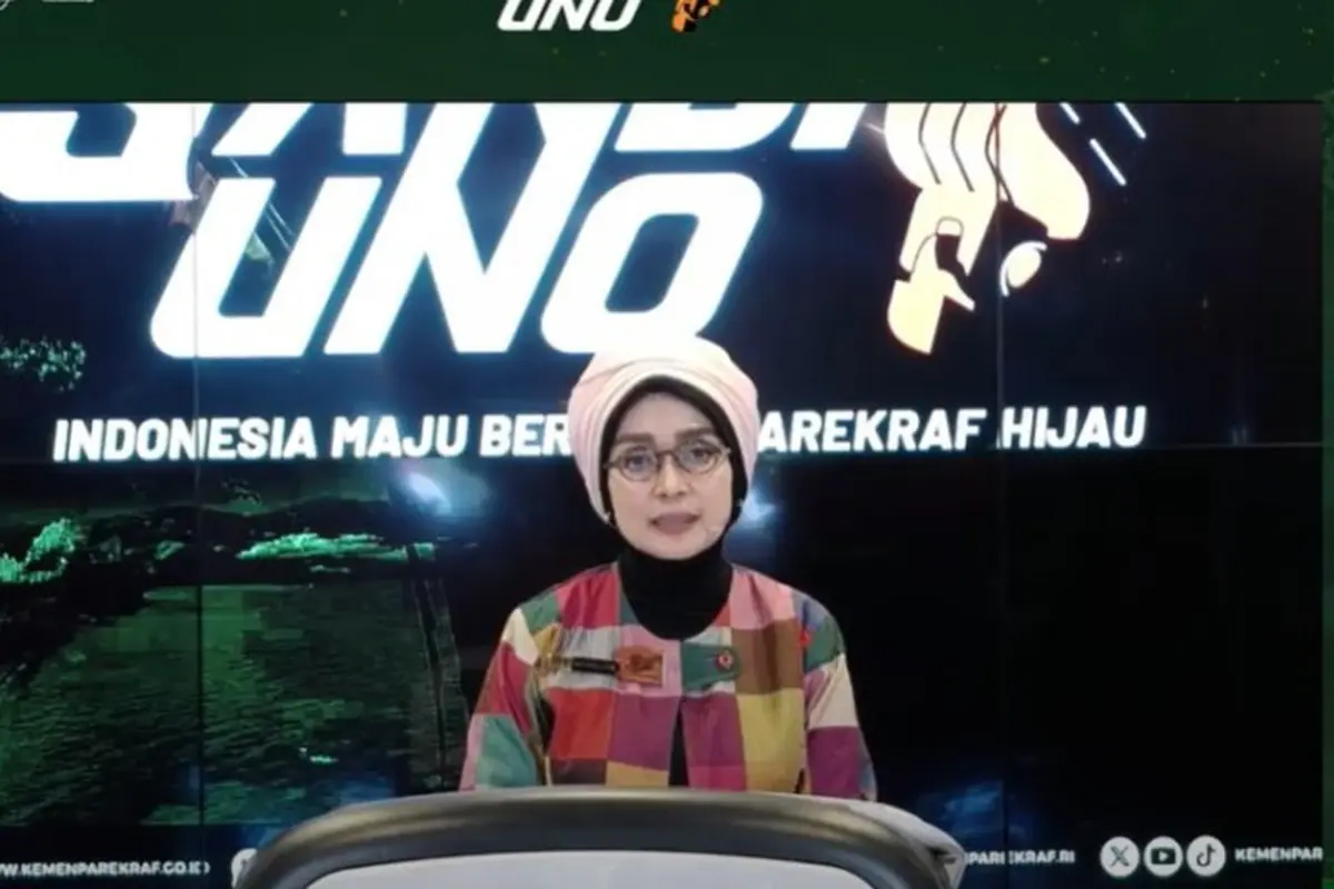 Adyatama Kepariwisataan dan Ekonomi Kreatif Ahli Utama Kemenparekraf Nia Niscaya dalam Weekly Press Briefing, Senin, 2 September 2024
