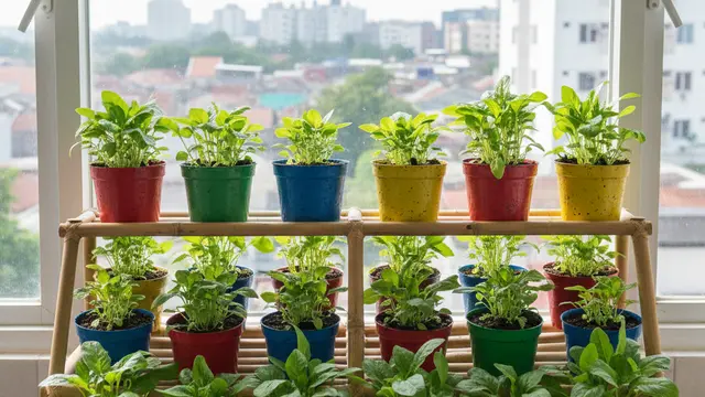Model Kebun Mini untuk Hemat Belanja. Gemini