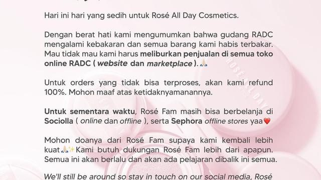 Brand Lokal Terdampak Kebakaran JNE Cimanggis