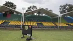 Suasana kursi penonton di Stadion Panahan, Jakarta, Kamis (8/2/2018). Lokasi ini akan menjadi salah satu venue pelaksanaan Asian Games 2018. (Bola.com/Vitalis Yogi Trisna)