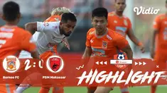 Laga lanjutan Shopee Liga 1, Borneo FC VS PSM Makassar berakhir dengan skor 2-0 #shopeeliga1 #Borneo FC #PSM Makassar