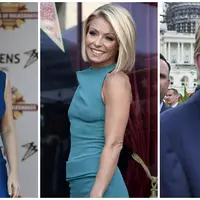 Kim Kardashian, Kelly Ripa, dan Donald Trump (Bintang/EPA)