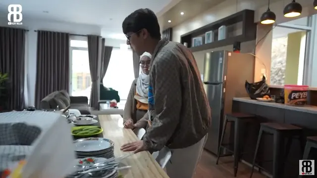 Potret Transformasi Dapur Rumah Lesti Kejora, Dulunya Berdinding Bambu Berubah Jadi Mewah dengan Mini Bar