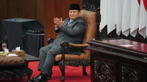 Momen Presiden Prabowo Subianto Sampaikan Pidato pada Rapat Paripurna ke-19 DPR