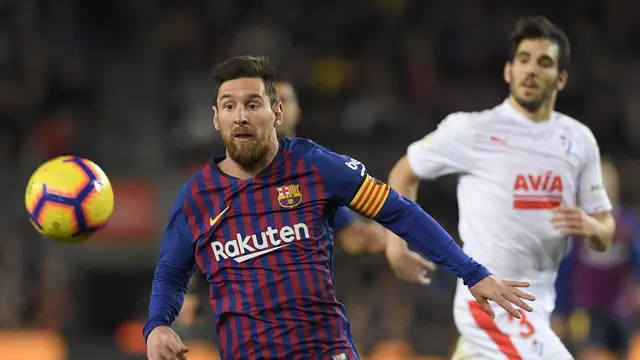 Barcelona Terlalu Perkasa Saat Ladeni Eibar