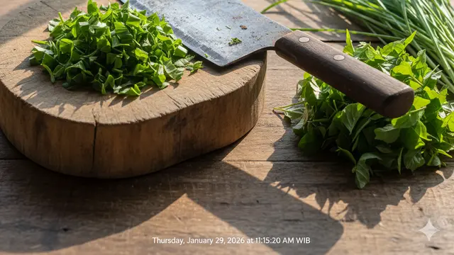 Cara Buat Pakan Kambing Fermentasi dari Daun Liar Pekarangan. AI