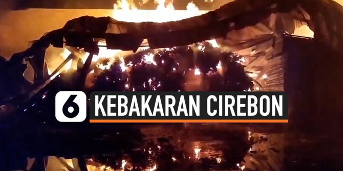 VIDEO: Kebakaran Gudang Peralatan Tambak