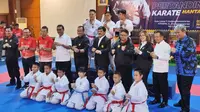Pertandingan karate di Hantaru 2022