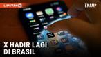 X Kembali Muncul di Brasil Setelah Penangguhannya, Memenuhi Semua Tuntutan Pengadilan