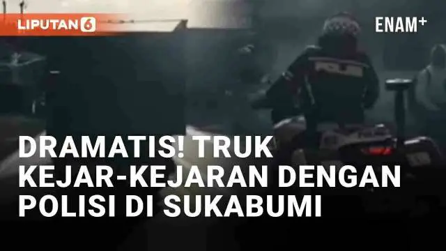 Momen dramatis di jalanan Kota Sukabumi terekam kamera warga pada Rabu (6/3/2024). Sejumlah polisi bermotor terlibat kejar-kejaran dengan truk lintas kota asal Jawa Timur. Sang sopir truk tak mau menghentikan lajunya, diduga panik saat bertemu polisi...