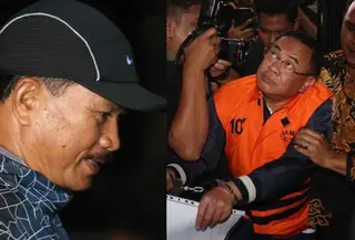 Kutukan tersangka korupsi di tampuk pimpinan wali kota Madiun dan bupati Pati masih berlanjut sampai hari ini. (Liputan6.com/ Helmi Fitriansyah)