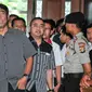 Wakil Ketua DPRD DKI Jakarta, Abraham Lunggana alias Haji Lulung turut mendatangi Pengadilan Tipikor, Jakarta, Kamis (4/2/2016). Kehadirannya untuk melihat langsung Ahok bersaksi di kasus dugaan korupsi pengadaan UPS. (Liputan6.com/Yoppy Renato)