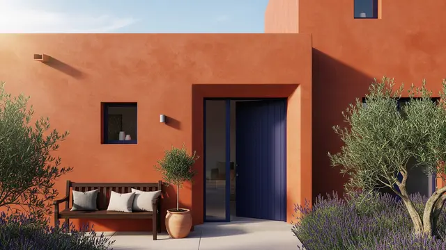 Model Cat Depan Rumah Minimalis (Image by Gemini AI)