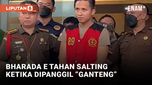 VIDEO: Bharada E Tahan Salah Tingkah Saat Dipanggil Ganteng