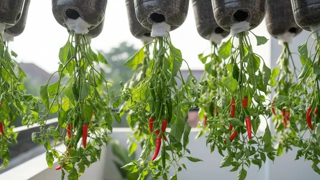 Ide Kreatif Kebun Cabai Pakai Thinwall Bekas. Gemini