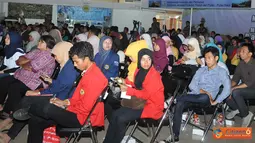 Citizen6, Bogor: Ratusan peserta seminar dan tamu undangan Ecology Expo 2012 di Graha Widya Wisuda, kampus IPB, Darmaga, Bogor. (Pengirim: Efrimal Bahri)