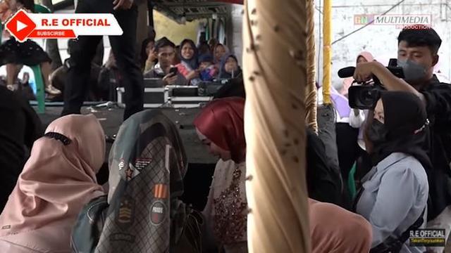 6 Potret Ega D'Academy Tampil di Hajatan, Bikin Heboh Satu Kampung