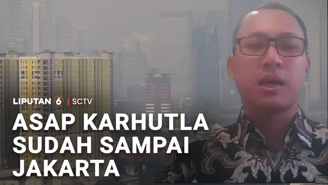 BMKG Deteksi Asap Karhutla Kalimantan Masuk Atmosfer Jakarta