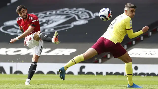 FOTO: Manchester United Taklukkan Burnley di Old Trafford