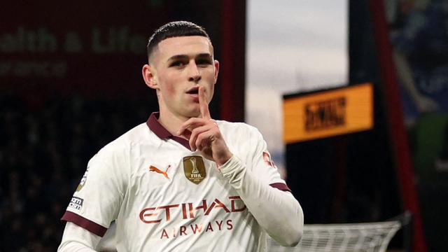 Foto: Lesatkan Gol Semata Wayang, Phil Foden Jadi Pahlawan Kemenangan Manchester City di Liga Inggris