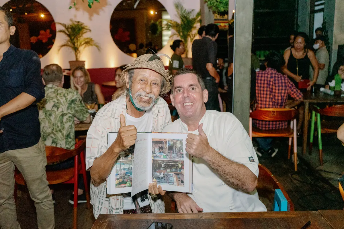 Dean Keddell, chef penulis buku Our Bali Your Bali.