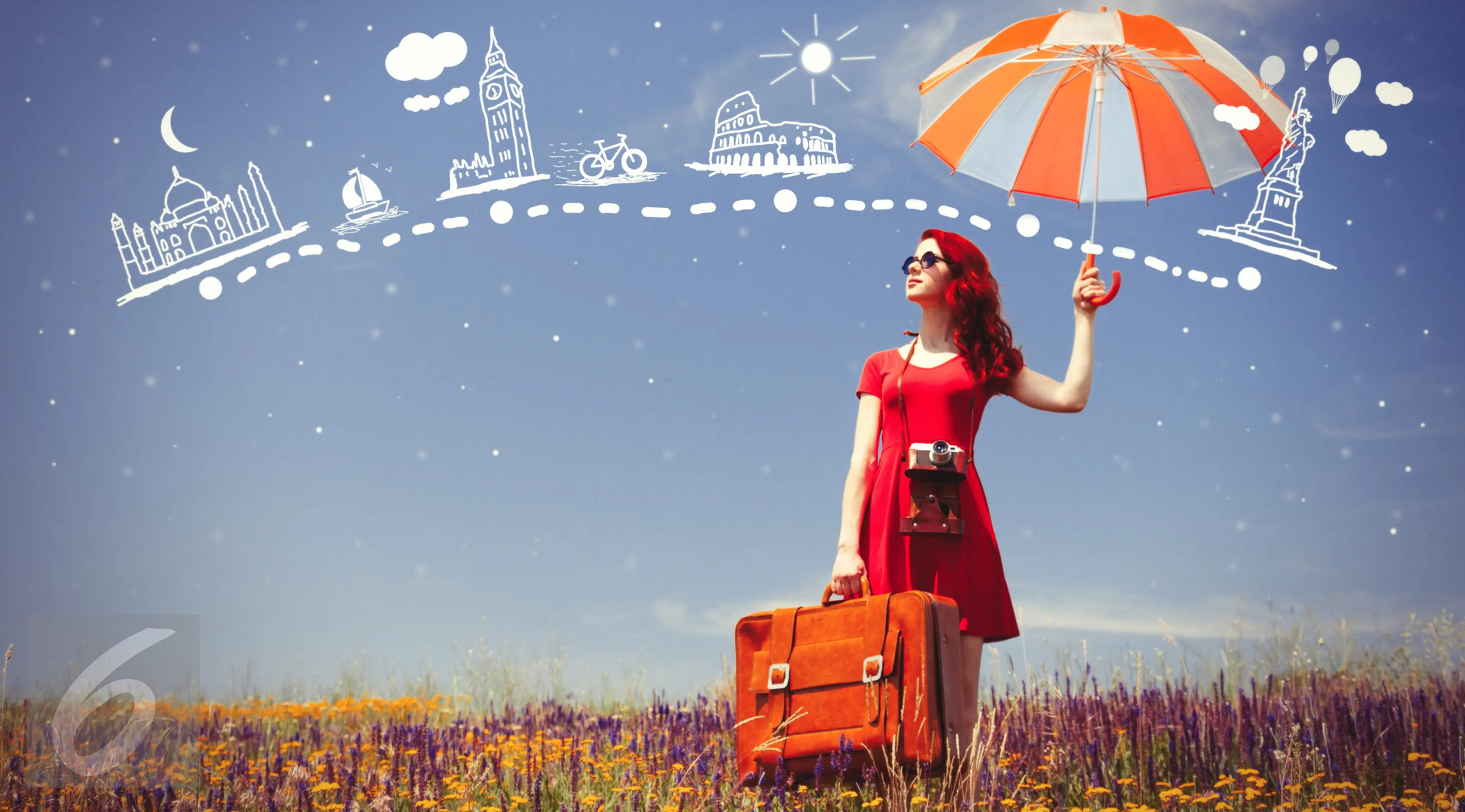 Ilustrasi Foto Traveling (iStockphoto)