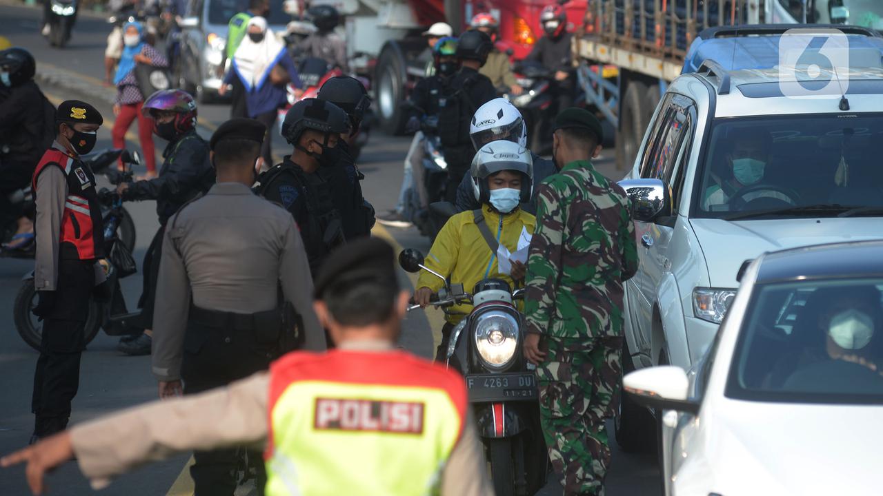 Panser dan Barracuda Disiagakan di Pos Penyekatan