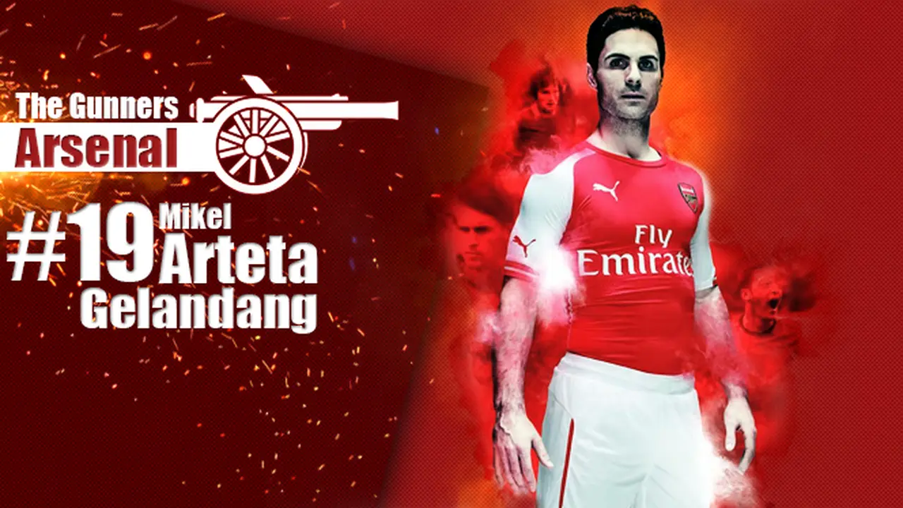 Ilustrasi Mikel Arteta