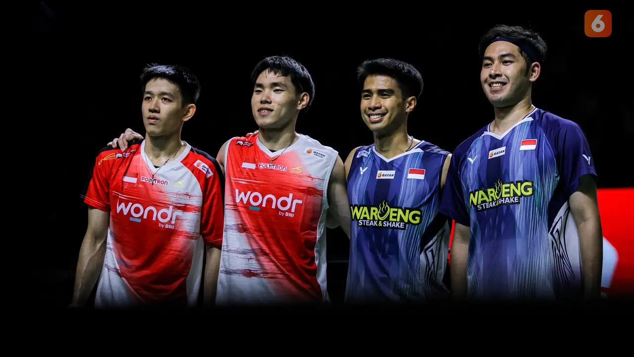 Foto: Raymond/Joaquin Wakili Ganda Putra Indonesia di Final Indonesia Open setelah Tumbangkan Sabar/Reza