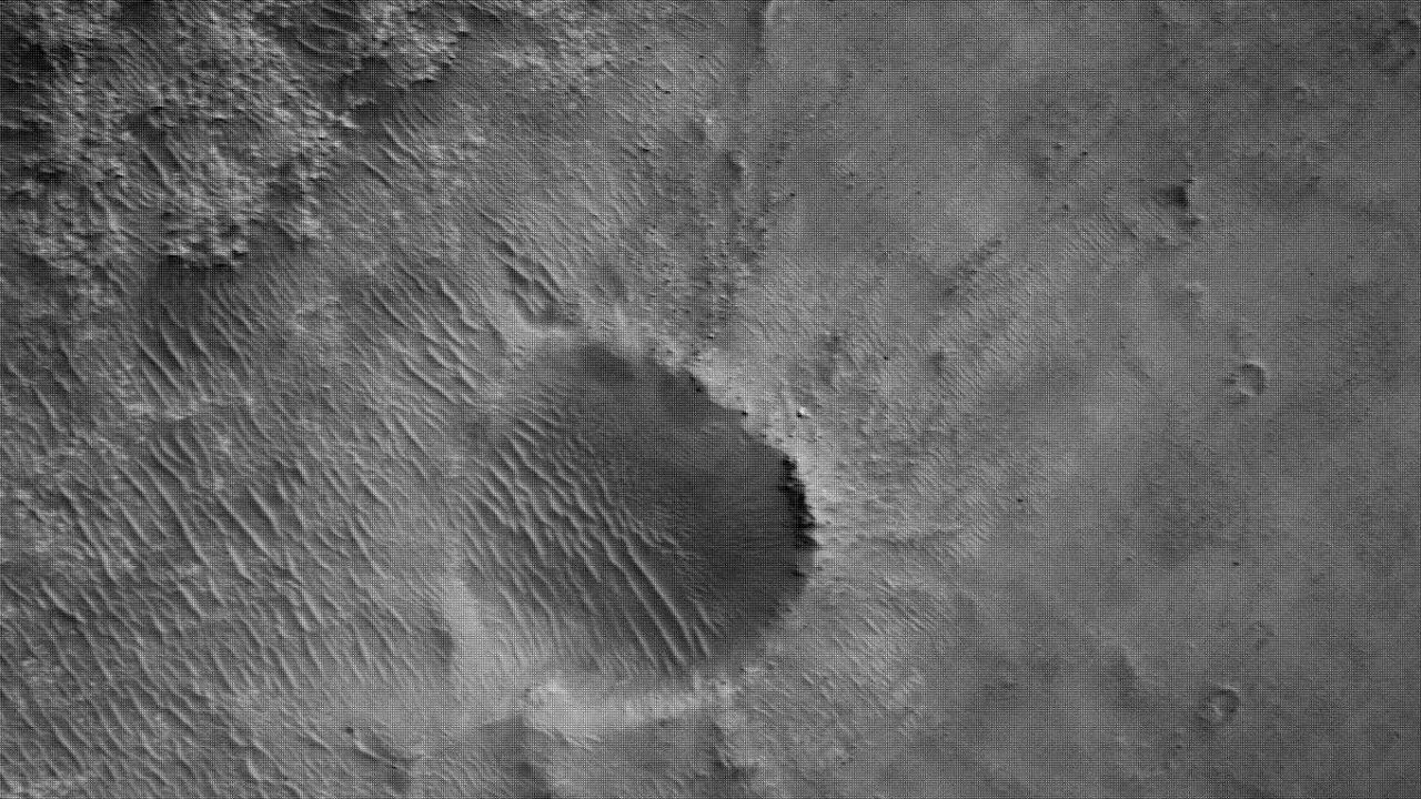 Penampakan Lokasi Pendaratan Rover NASA. Sumber: NASA/JPL-Caltech