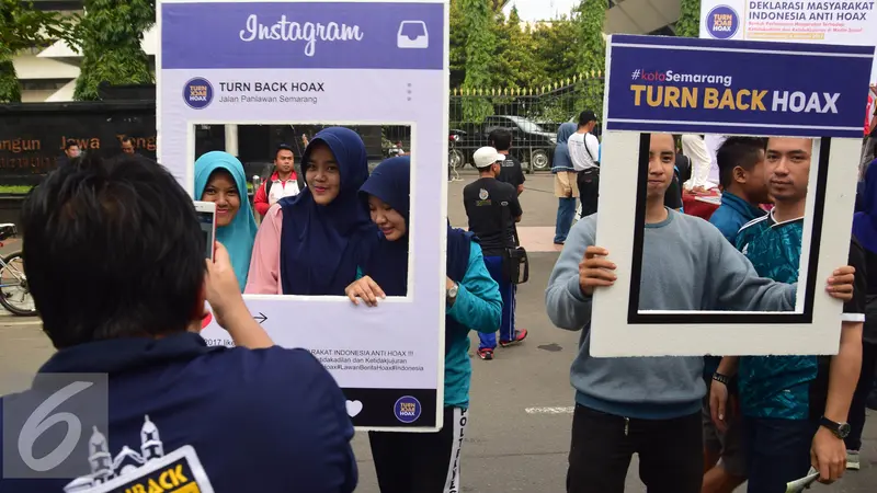 Setelah di Semarang, deklarasi lawan hoax juga di Bandung