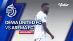 Berita video Arema FC kalah tipis 0-1 dari Dewa United, Alex Martins jadi pencetak gol tunggal di laga tersebut