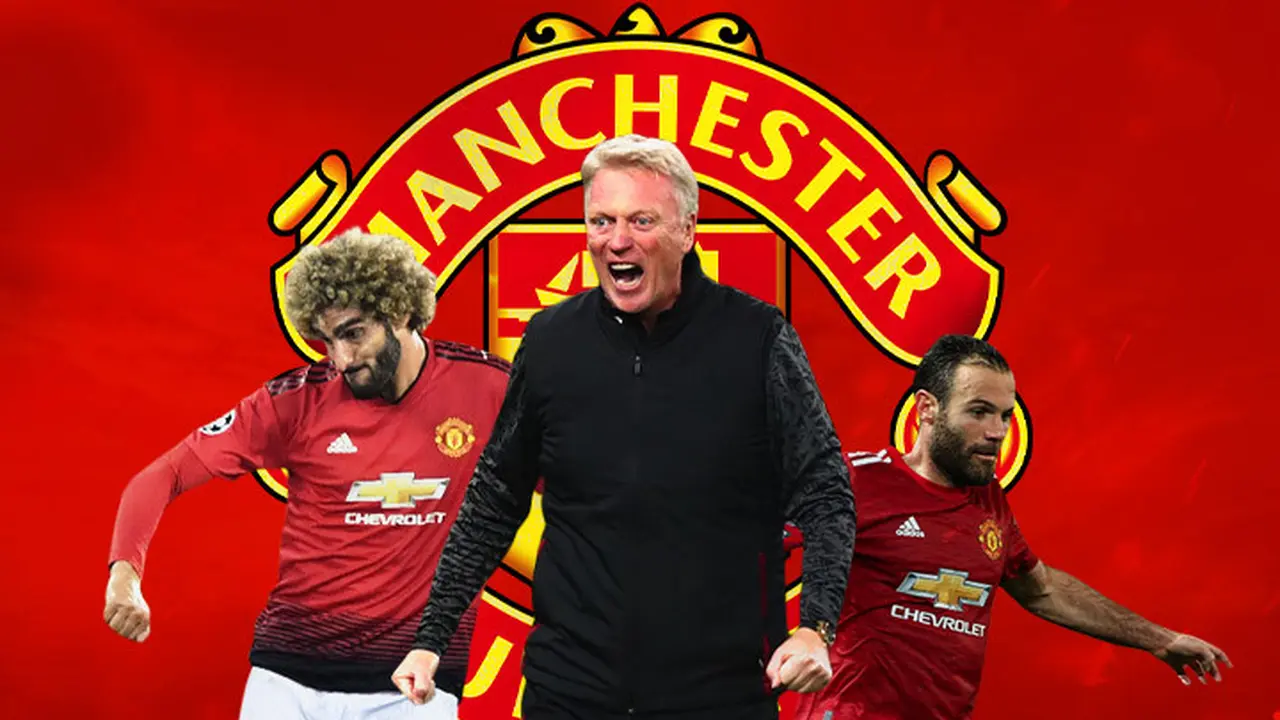 Manchester United - David Moyes, Marouane Fellaini, Juan Mata