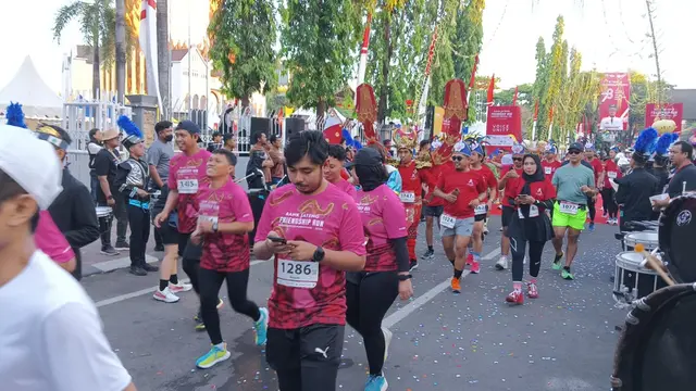Bank Jateng Friendship Run Makassar 2023 (Liputan6.com/Fauzan)