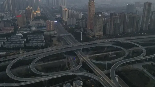 7 Potret Kota Wuhan Bak Kota Mati, Terisolasi Akibat Virus Corona