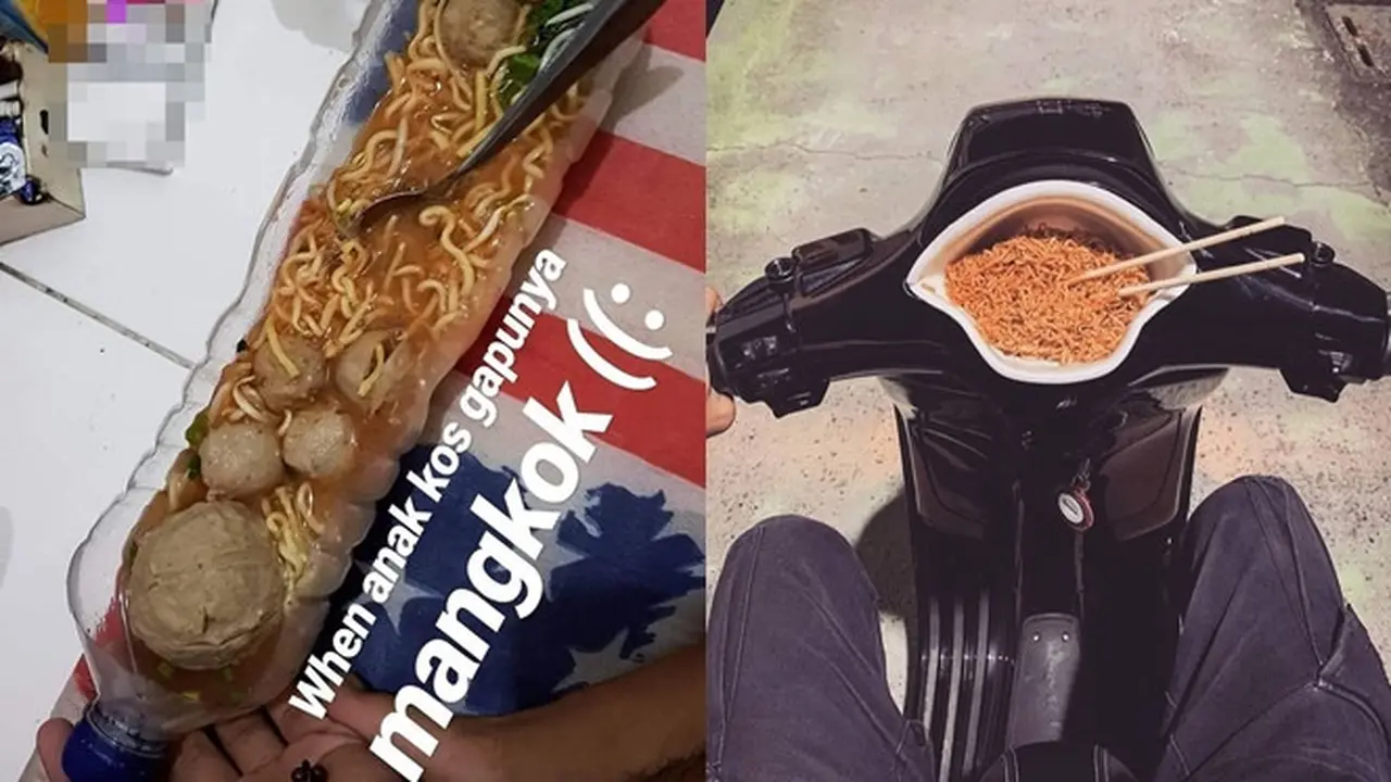 6 Wadah Pengganti Mangkuk Untuk Makan Mi Instan Ini Bikin Ngakak
