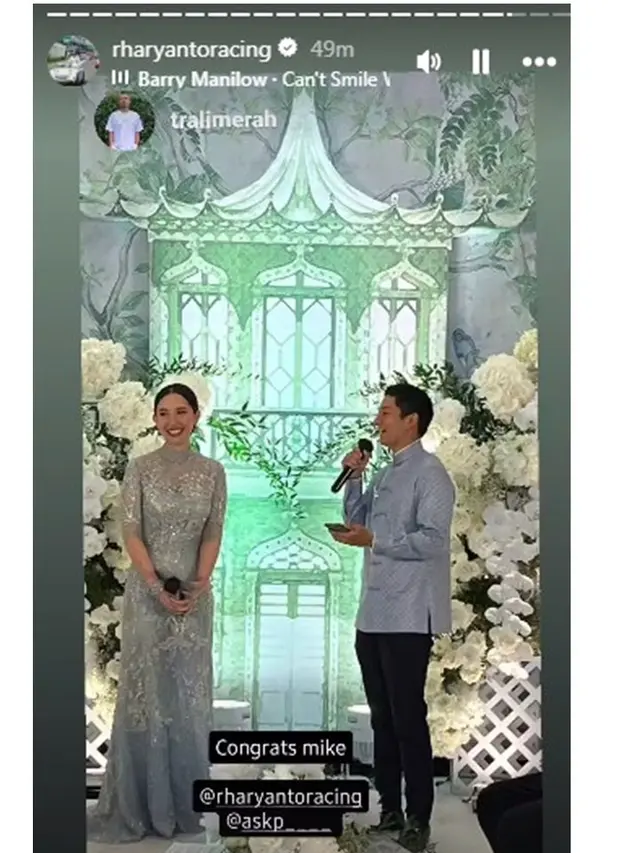9 Momen Pembalap Rio Haryanto Lamar Keponakan Sandiaga Uno, Penampilan Curi Perhatian
